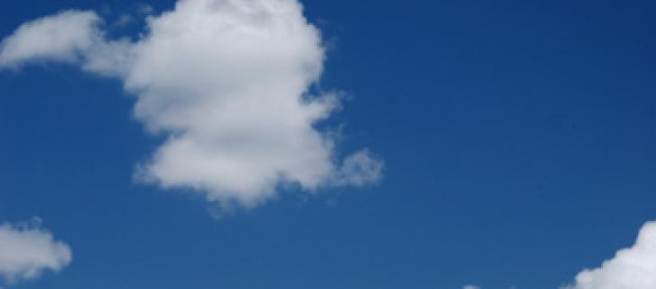 Le Cumulus humilis est connu sous le temps de cumulus de beau temps